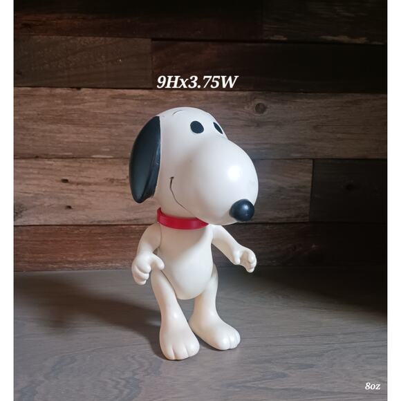 Vintage 1966 Peanuts Snoopy Poseable Vinyl Toy Figure - Picture 1 of 8